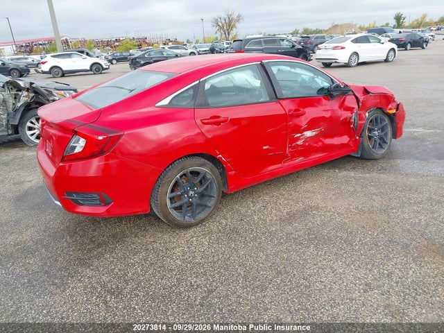 Продажа на аукционе авто 2020 Honda Civic Ex, vin: 2HGFC2F75LH004645, номер лота: 20273814