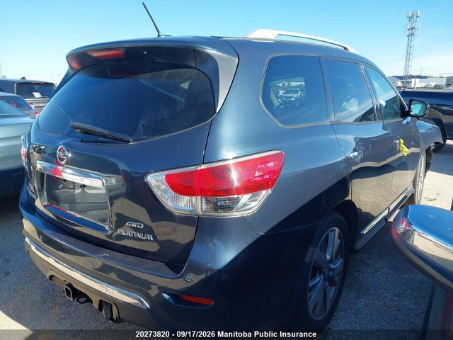 20273820 :رقم المزاد ، 5N1AR2MM8FC673205 vin ، 2015 Nissan Pathfinder Sl مزاد بيع