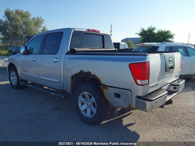 2006 Nissan Titan 5.6 Le Crew Cab მანქანა იყიდება აუქციონზე, vin: 1N6AA07B06N514173, აუქციონის ნომერი: 20273821