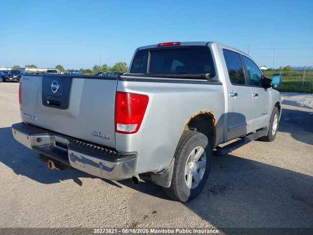 2006 Nissan Titan 5.6 Le Crew Cab მანქანა იყიდება აუქციონზე, vin: 1N6AA07B06N514173, აუქციონის ნომერი: 20273821
