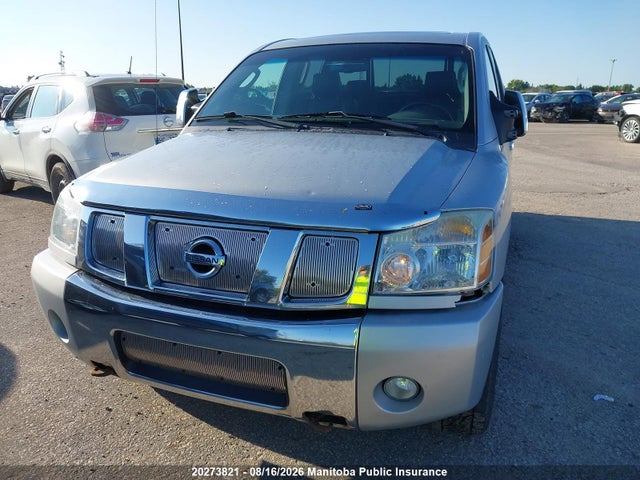2006 Nissan Titan 5.6 Le Crew Cab მანქანა იყიდება აუქციონზე, vin: 1N6AA07B06N514173, აუქციონის ნომერი: 20273821