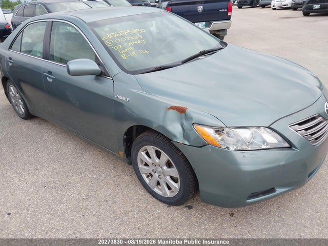 2007 Toyota Camry Hybrid მანქანა იყიდება აუქციონზე, vin: 4T1BB46K57U002425, აუქციონის ნომერი: 20273830