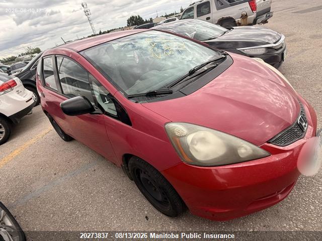 Auction sale of the 2009 Honda Fit Dx, vin: JHMGE88289S802607, lot number: 20273837
