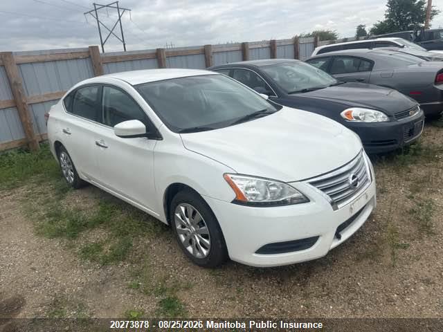 Aukcja sprzedaży 2013 Nissan Sentra 1.8 S, vin: 3N1AB7AP7DL703660, numer aukcji: 20273878