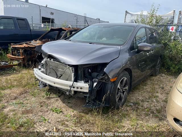 Honda ODYSSEY EX 2020 5FNRL6H43LB502466 Image 2