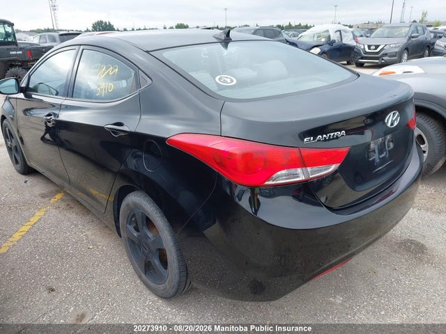 2013 Hyundai Elantra Gl მანქანა იყიდება აუქციონზე, vin: 5NPDH4AE7DH352478, აუქციონის ნომერი: 20273910