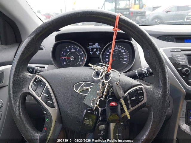 2013 Hyundai Elantra Gl მანქანა იყიდება აუქციონზე, vin: 5NPDH4AE7DH352478, აუქციონის ნომერი: 20273910