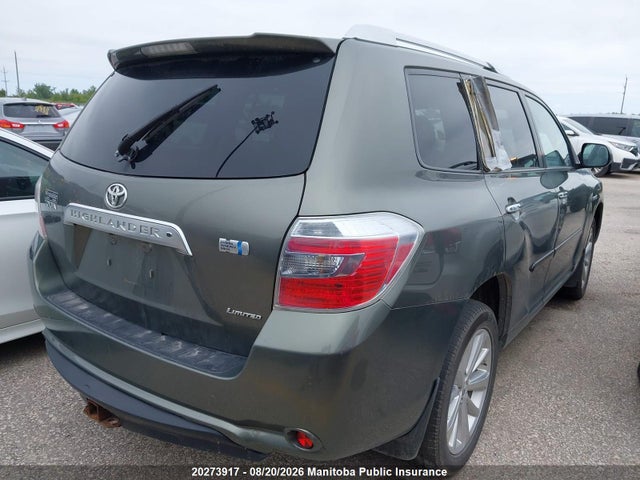 2008 Toyota Highlander Hybrid Limited მანქანა იყიდება აუქციონზე, vin: JTEEW44A782004251, აუქციონის ნომერი: 20273917