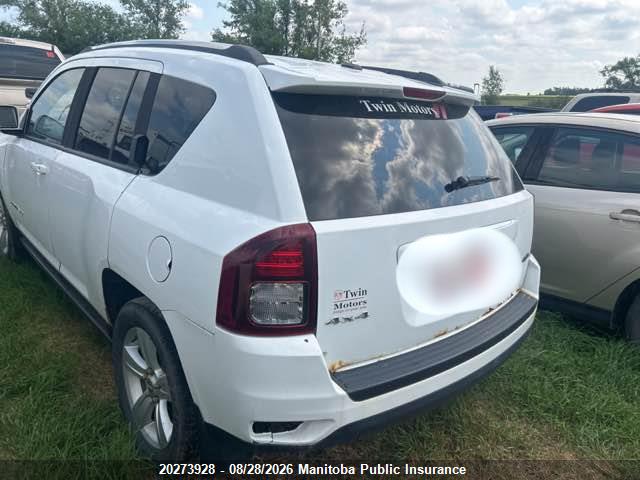 Продаж на аукціоні авто 2014 Jeep Compass Sport, vin: 1C4NJDAB8ED891567, номер лоту: 20273928