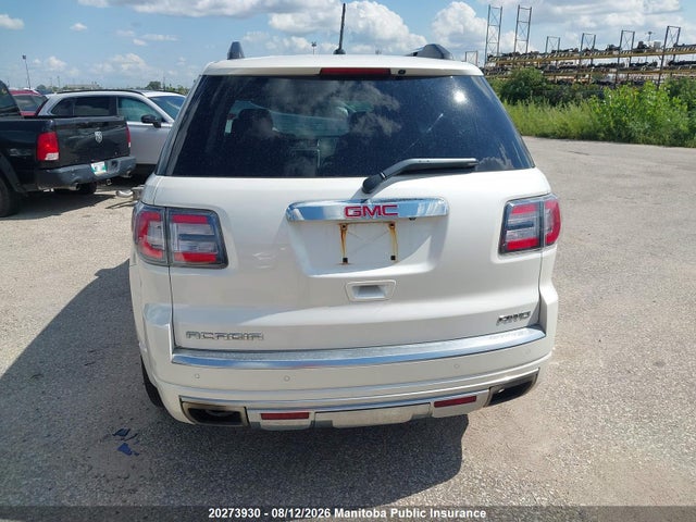 20273930 :رقم المزاد ، 1GKKVTKD2FJ242839 vin ، 2015 Gmc Acadia Denali مزاد بيع