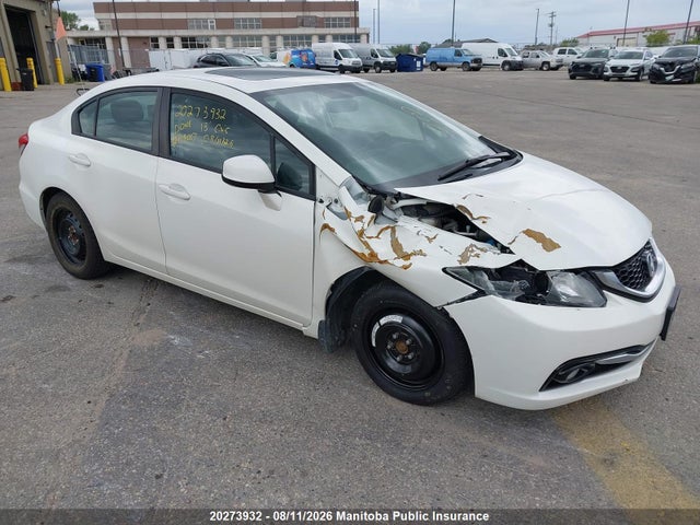 Auction sale of the 2013 Honda Civic Touring, vin: 2HGFB2F77DH104007, lot number: 20273932