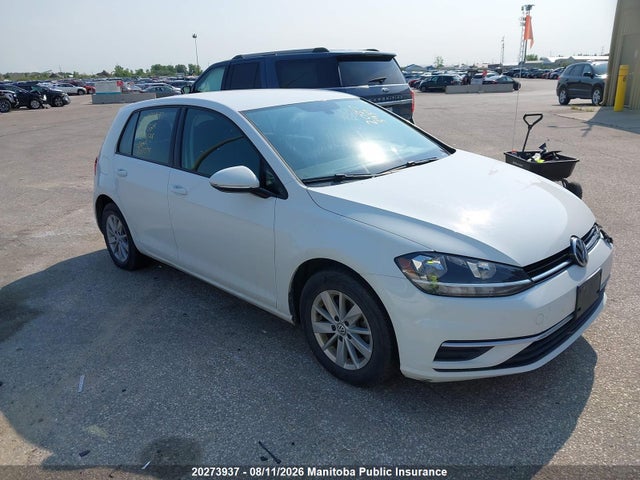 20273937 :رقم المزاد ، 3VWG57AU3LM017075 vin ، 2020 Volkswagen Golf Comfortline 1.4 Tsi مزاد بيع