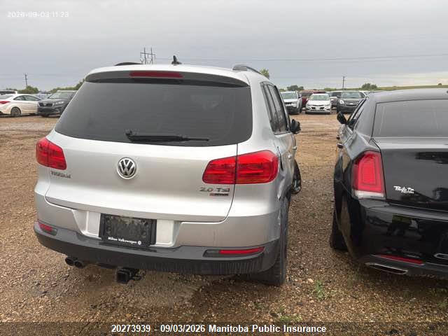 Aukcja sprzedaży 2017 Volkswagen Tiguan 2.0 Tsi, vin: WVGNV7AX2HK030253, numer aukcji: 20273939