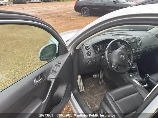 Aukcja sprzedaży 2017 Volkswagen Tiguan 2.0 Tsi, vin: WVGNV7AX2HK030253, numer aukcji: 20273939