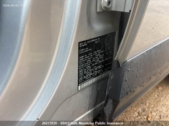 Aukcja sprzedaży 2017 Volkswagen Tiguan 2.0 Tsi, vin: WVGNV7AX2HK030253, numer aukcji: 20273939