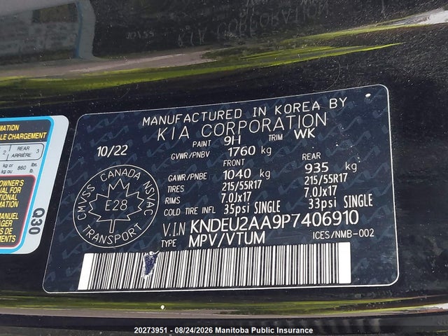 KIA SELTOS EX 2023 KNDEU2AA9P7406910 Image 8