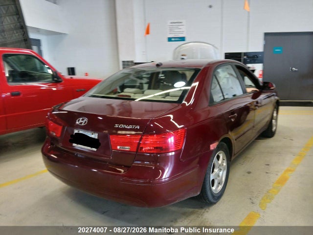 Продажа на аукционе авто 2009 Hyundai Sonata Gl, vin: 5NPET46C29H547633, номер лота: 20274007