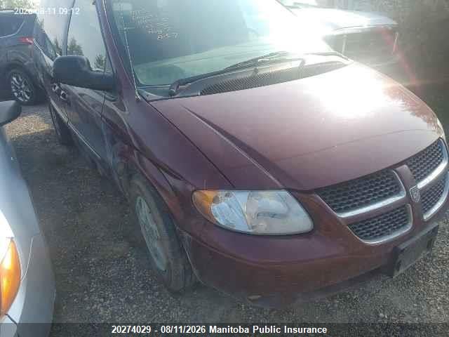 Aukcja sprzedaży 2003 Dodge Grand Caravan Es, vin: 2D4GP54L13R145590, numer aukcji: 20274029
