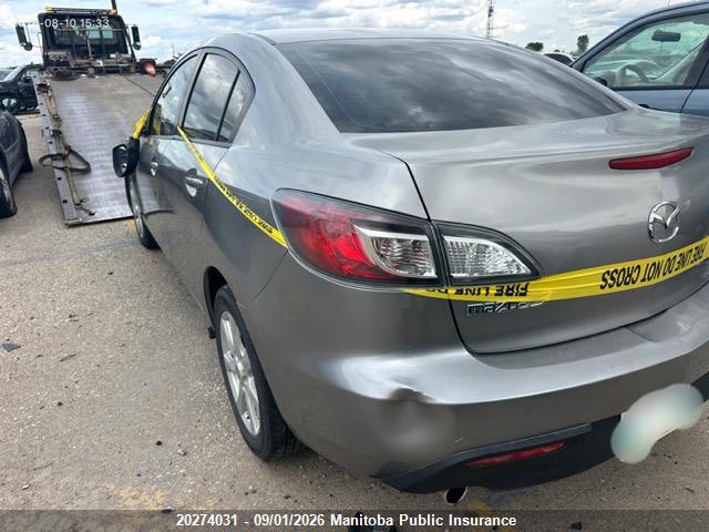 Aukcja sprzedaży 2010 Mazda 3 Mazda Gx, vin: JM1BL1SF1A1220931, numer aukcji: 20274031
