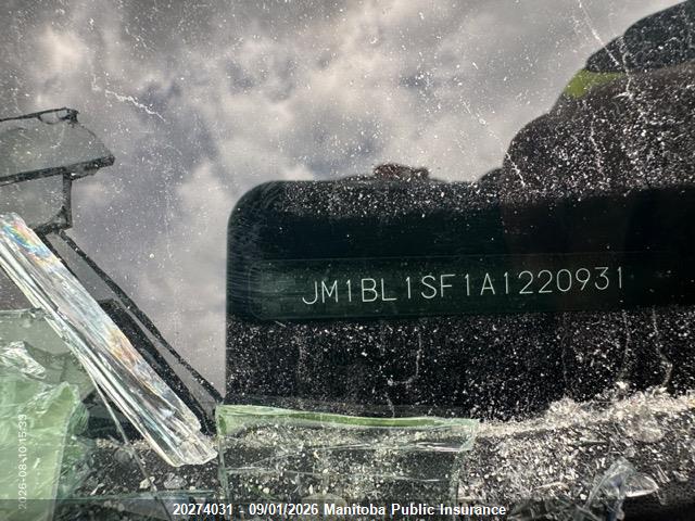 Aukcja sprzedaży 2010 Mazda 3 Mazda Gx, vin: JM1BL1SF1A1220931, numer aukcji: 20274031