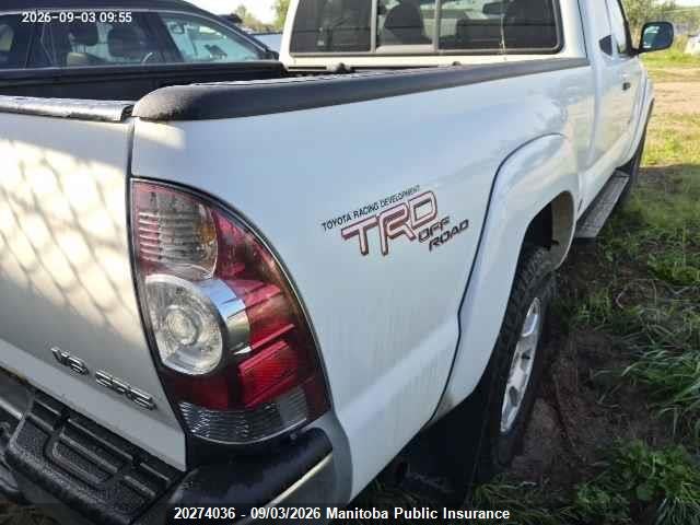20274036 :رقم المزاد ، 5TEUU4EN4AZ744509 vin ، 2010 Toyota Tacoma Sr5 V6 Access Cab مزاد بيع