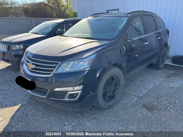 Chevrolet Traverse Lt 2015 1GNKVGKD7FJ356085 Image 2