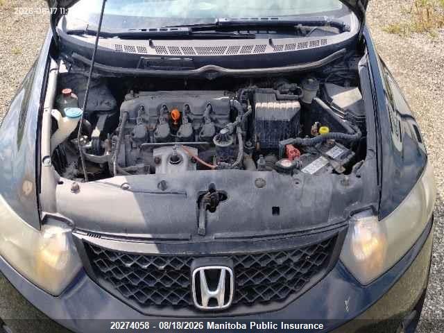 20274058 :رقم المزاد ، 2HGFG12219H006488 vin ، 2009 Honda Civic Dx مزاد بيع