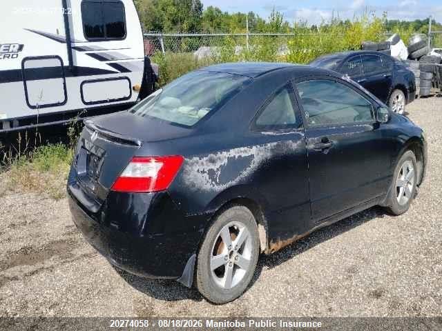 20274058 :رقم المزاد ، 2HGFG12219H006488 vin ، 2009 Honda Civic Dx مزاد بيع