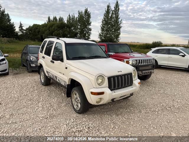 Продажа на аукционе авто 2002 Jeep Liberty Limited, vin: 1J8GL58K32W192953, номер лота: 20274059