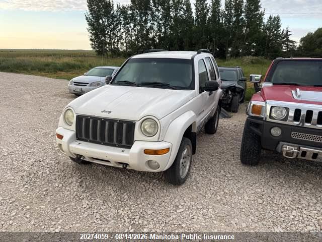 Продажа на аукционе авто 2002 Jeep Liberty Limited, vin: 1J8GL58K32W192953, номер лота: 20274059
