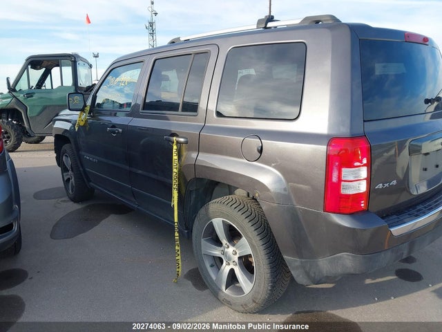 2016 Jeep Patriot High Altitude მანქანა იყიდება აუქციონზე, vin: 1C4NJRAB2GD639104, აუქციონის ნომერი: 20274063
