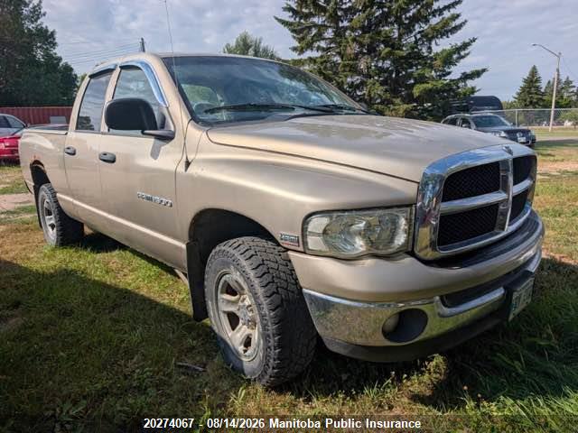 Aukcja sprzedaży 2004 Dodge Ram 1500 Quad Cab, vin: 1D7HU18D14S705748, numer aukcji: 20274067