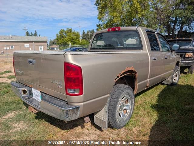 Aukcja sprzedaży 2004 Dodge Ram 1500 Quad Cab, vin: 1D7HU18D14S705748, numer aukcji: 20274067