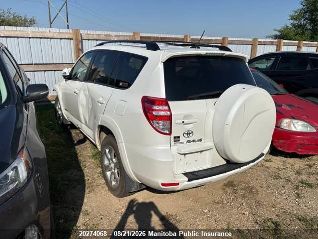 2010 Toyota Rav4 Limited მანქანა იყიდება აუქციონზე, vin: 2T3YF4DVXAW031493, აუქციონის ნომერი: 20274068