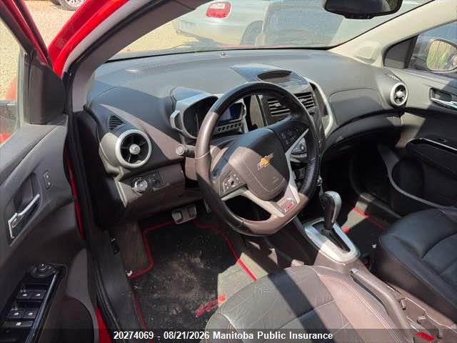 1G1JG6SB3F4130785 Chevrolet Sonic Rs