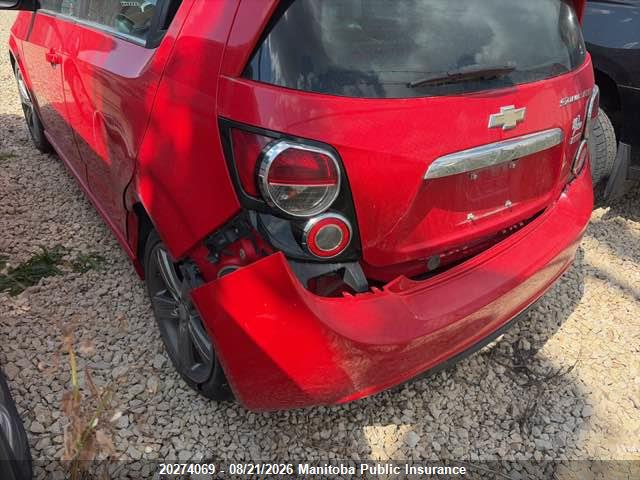 1G1JG6SB3F4130785 Chevrolet Sonic Rs
