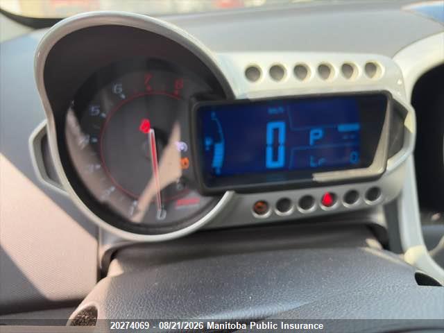 1G1JG6SB3F4130785 Chevrolet Sonic Rs