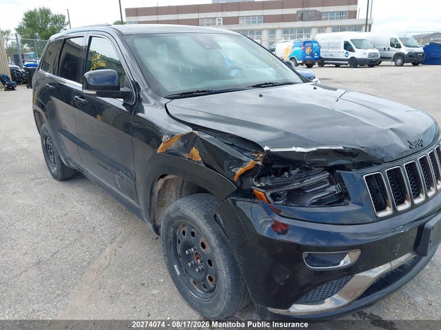 Aukcja sprzedaży 2016 Jeep Grand Cherokee Overland, vin: 1C4RJFCG8GC316173, numer aukcji: 20274074