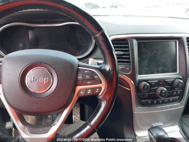 Aukcja sprzedaży 2016 Jeep Grand Cherokee Overland, vin: 1C4RJFCG8GC316173, numer aukcji: 20274074