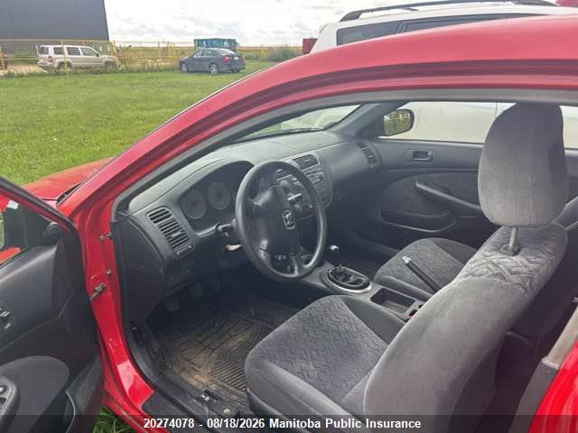 Продаж на аукціоні авто 2002 Honda Civic Lx, vin: 1HGEM215X2L819780, номер лоту: 20274078