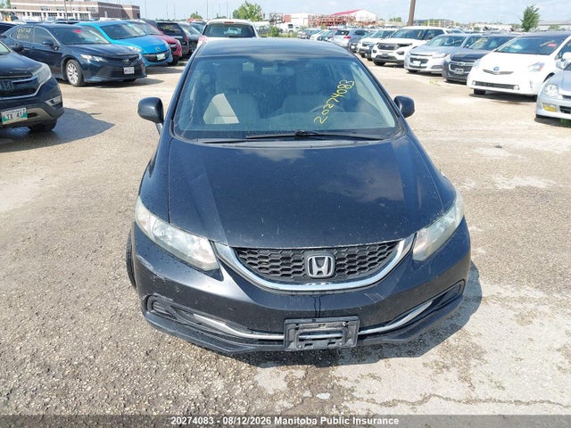 20274083 :رقم المزاد ، 2HGFB2F49DH103415 vin ، 2013 Honda Civic Lx مزاد بيع