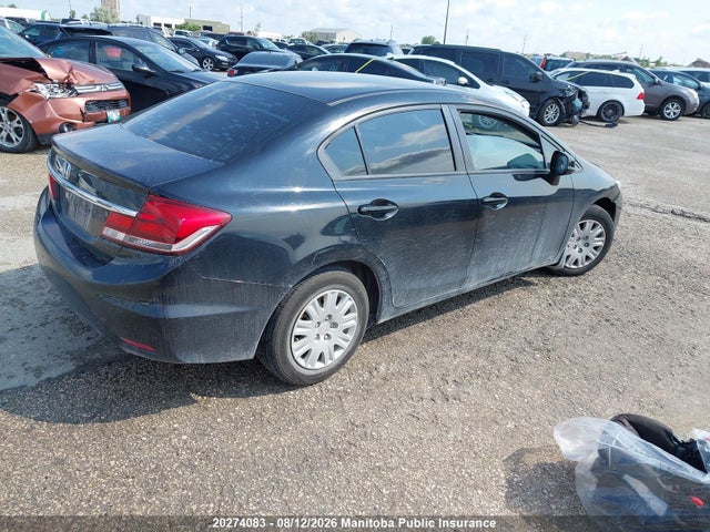 20274083 :رقم المزاد ، 2HGFB2F49DH103415 vin ، 2013 Honda Civic Lx مزاد بيع