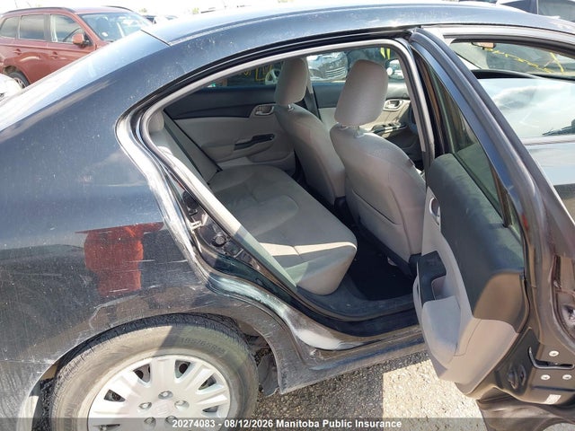 20274083 :رقم المزاد ، 2HGFB2F49DH103415 vin ، 2013 Honda Civic Lx مزاد بيع