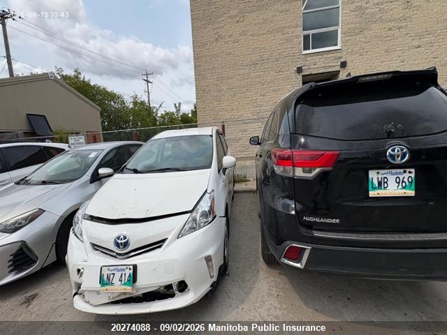 Aukcja sprzedaży 2012 Toyota Prius V, vin: JTDZN3EU8C3037354, numer aukcji: 20274088