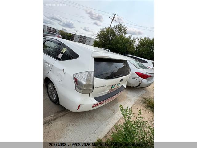 Aukcja sprzedaży 2012 Toyota Prius V, vin: JTDZN3EU8C3037354, numer aukcji: 20274088