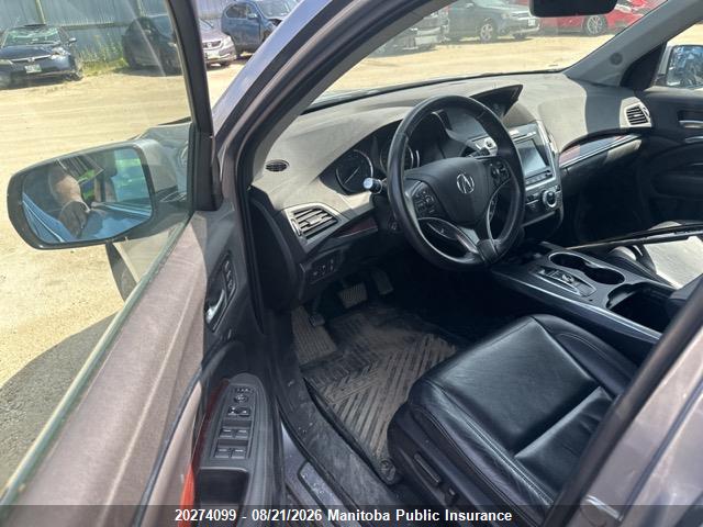 20274099 :رقم المزاد ، 5FRYD4H46GB503127 vin ، 2016 Acura Mdx مزاد بيع