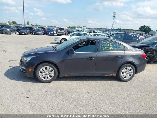 Продажа на аукционе авто 2015 Chevrolet Cruze Lt Turbo, vin: 1G1PC5SB0F7297412, номер лота: 20274105
