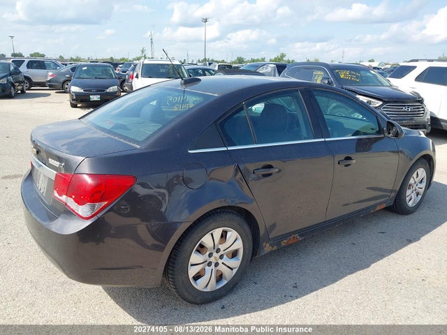 Продажа на аукционе авто 2015 Chevrolet Cruze Lt Turbo, vin: 1G1PC5SB0F7297412, номер лота: 20274105