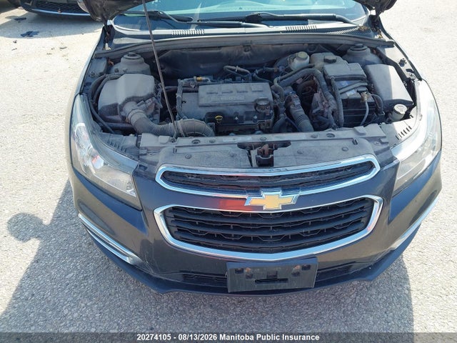 Продажа на аукционе авто 2015 Chevrolet Cruze Lt Turbo, vin: 1G1PC5SB0F7297412, номер лота: 20274105