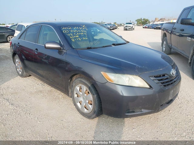 2008 Toyota Camry Le მანქანა იყიდება აუქციონზე, vin: 4T1BE46K88U745556, აუქციონის ნომერი: 20274109